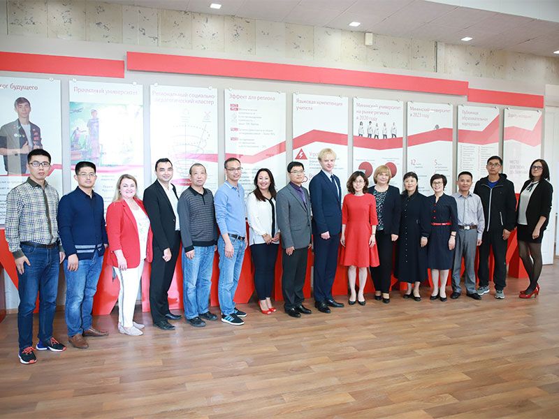 Ректор Мининского университета встретился с делегацией из Хуайнаньского педагогического университета