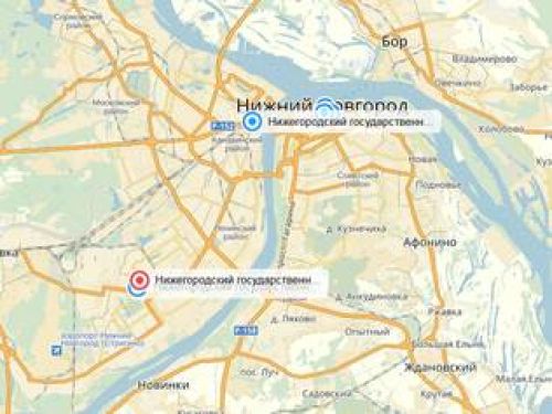 Схема проезда